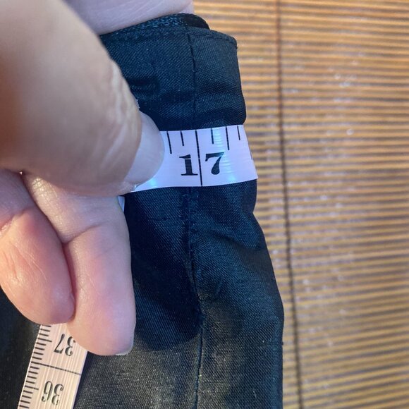 Lilly Pulitzer 100% Silk Black Pants with Embroidered Peacock Detail Size 14 EUC - Picture 6 of 8